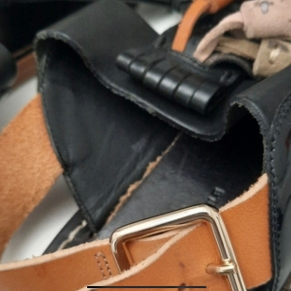 reg. $600+ Size 6 Isabel Marant Flat Leather Pompom Fringes Tassel Sandals - Picture 7 of 9